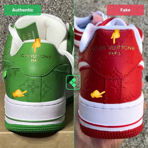 nike air force 1 fake guide|air force 1 genuine check.